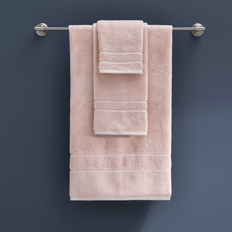 Blush Pima Cotton Anti-Allergen Hand Towel Set
