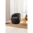 Swivel Accent Armchair Barrel Chair With Powder Coating Metal Ring-1122601919