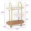 3-Tier Arc Bar Cart, 40''x32''x14''-1484718495-1484718488