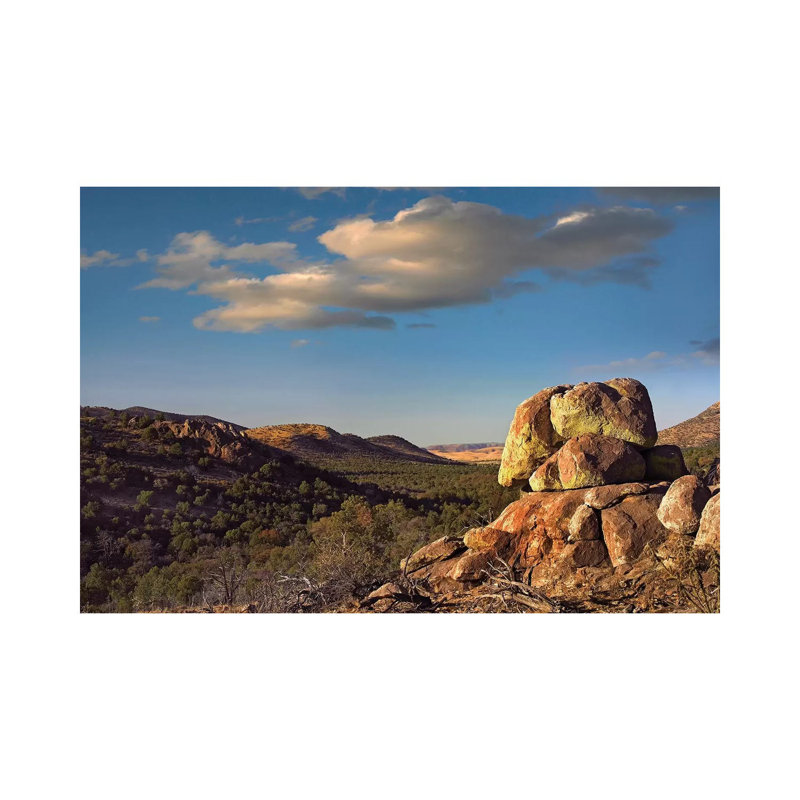 Rockpile, Davis Mountains, Chihuahuan Desert, Texas I 1 Piece Wrapped Canvas Wall Art, 101.6 cm H x 66.04 cm W x 3.175 cm D
