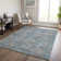Washable Floral Indoor / Outdoor Rug