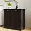 Two-Compartment Tilt-Out Laundry Sorter Cabinet-501404439