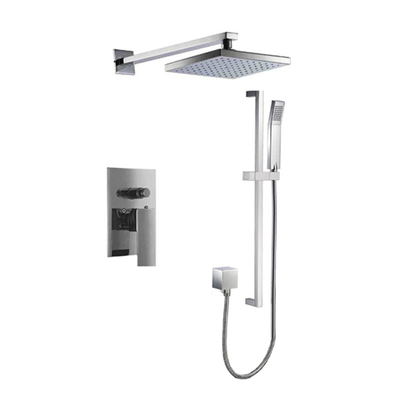 Vito Complete Shower System with Rough in-Valve, Chrome