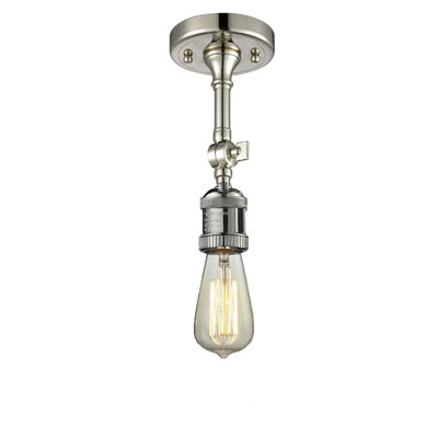 Arguelles Glass Semi Flush Mount