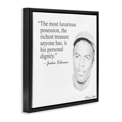 Citation de Jackie Robinson «Personal Dignity»