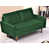 Velours vert sélectionné
