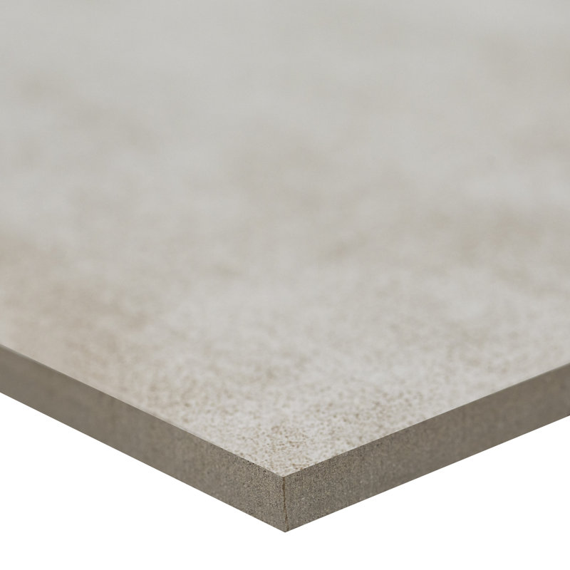 Jamboree 12 in. x 24 in. Matte Ceramic Concrete Look Floor and Wall Tile, Polare