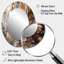 Miroir mural ovale doré-1278469482