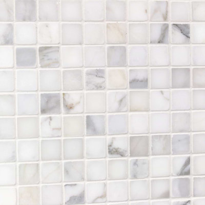 Calacatta 3/4X3/4 Squares Polished Marble Tile