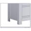 Commode 6 tiroirs Cassini avec finition blanche durable et beaucoup de rangement pour les chambres à coucher modernes
