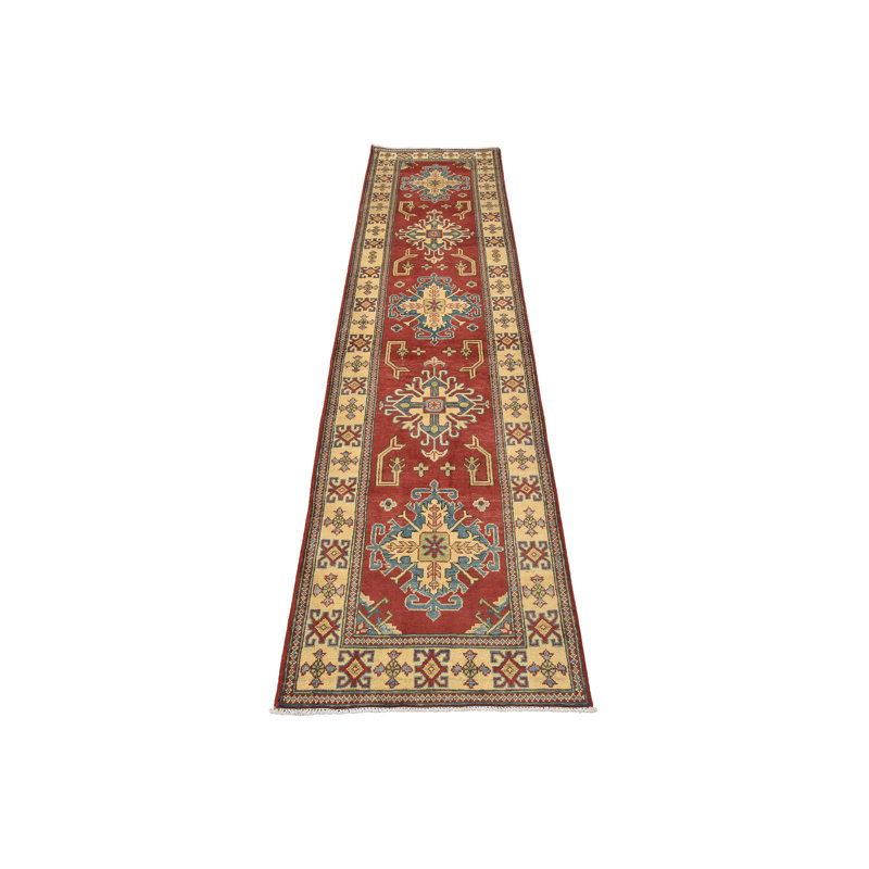 One-of-a-Kind 2'8'' x 10'4'' Runner Wool Area Rug in Red