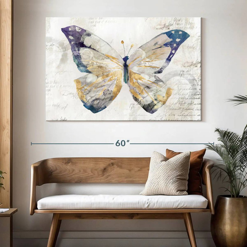 Brampt Butterfly Effect I, 34" H x 51" W