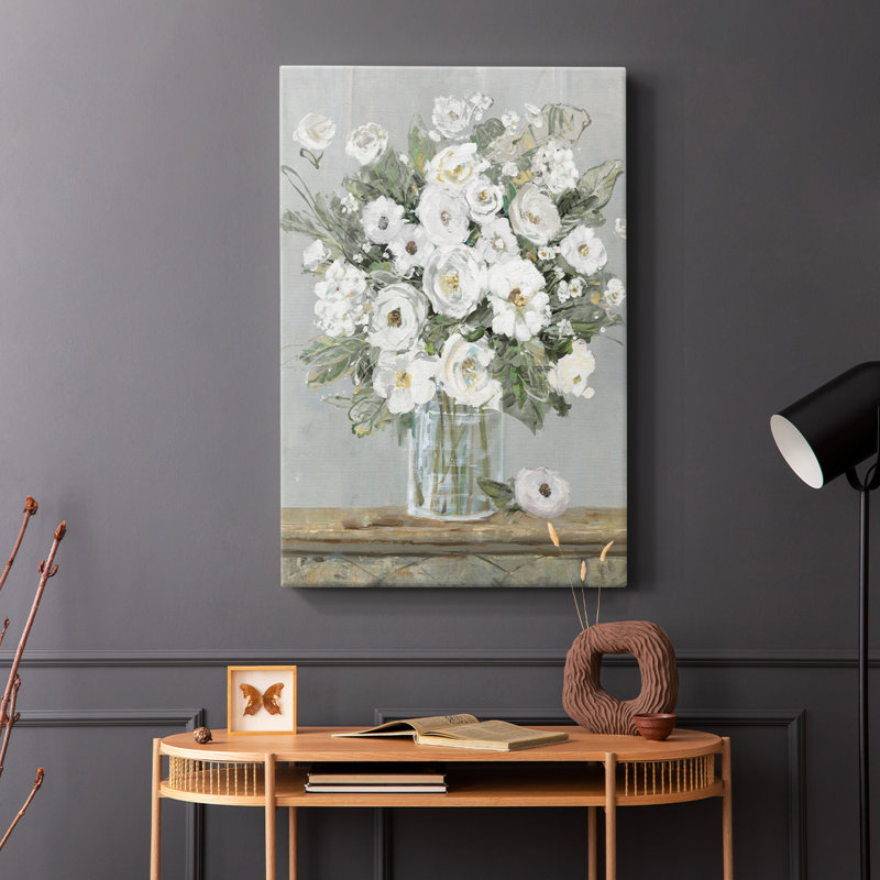 Cottage White II - Cavas enveloppés de galerie