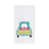 Camion blanc / bleu / vert Happy Spring