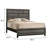 Vallendale Weathered Grey Queen Panel Bed