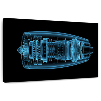 Laelle Airplane Engine Structure