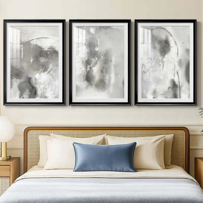 Mystical Objects I  -Custom Framed  Premium Print W Matt - 3 Pieces