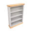 Mickel 120cm H Standard Bookcase-260733870-260733857