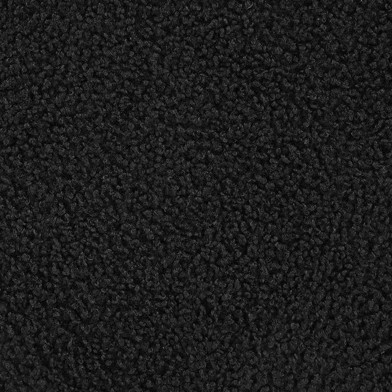 Brigitt Upholstered Ottoman, Black 100% Polyester