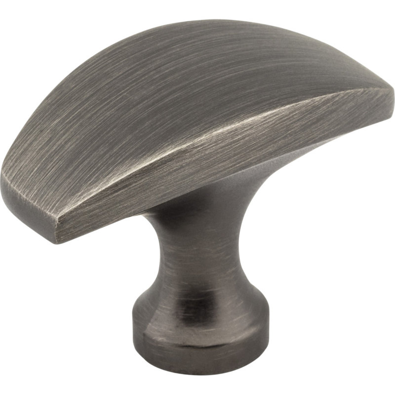 Cosgrove 1 1/2" Length Bar Knob, Brushed Pewter