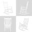 Solid Wood Rocking Chair-922174865