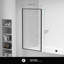 Panneau de baignoire fixe à cadre complet Fine Fixtures 30 po x 58 po, noir mat-111102473