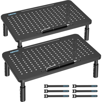 Support pour moniteur 2 pièces