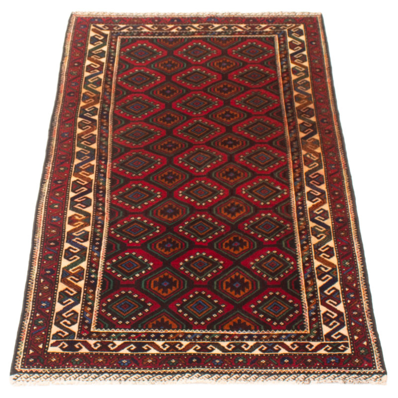 Teimani Red Rug 3'2" x 5'9"
