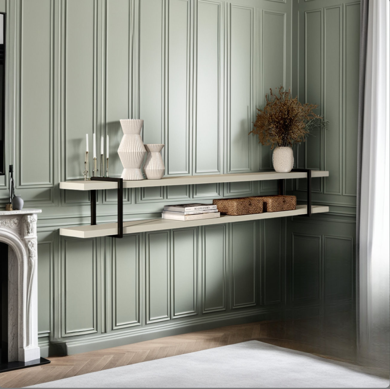 Naples 86" Floating Media Console