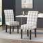 Chaise d'appoint rembourrée-1969655800