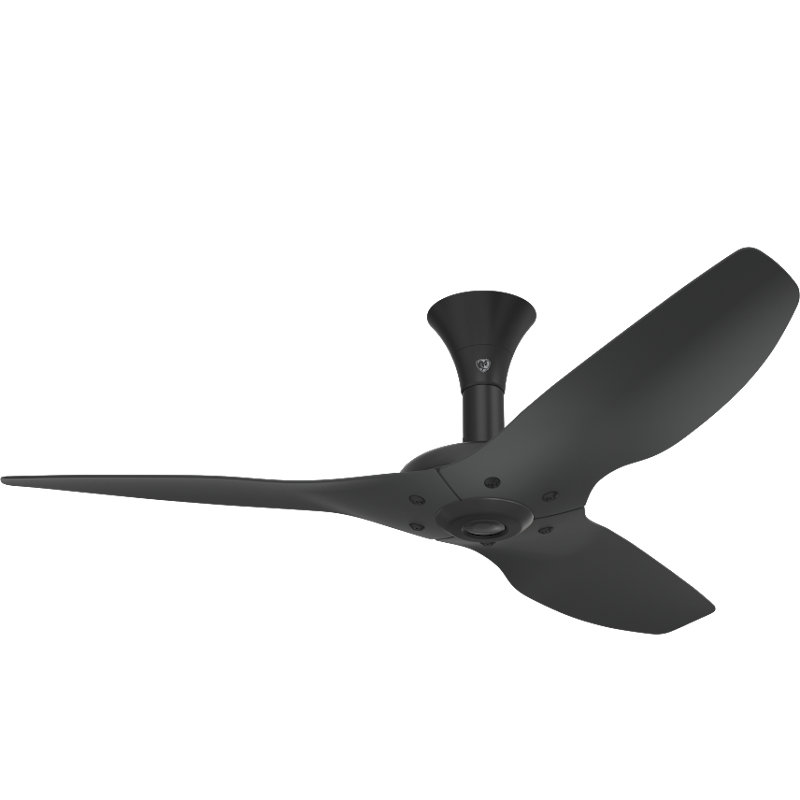 Haiku Smart Downrod Ceiling Fan, Black, 52 inches
