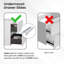 Meuble-lavabo simple 36 po avec dessus en céramique avec trop-plein Derrance, pré-assemblé-2075475027-2025746523