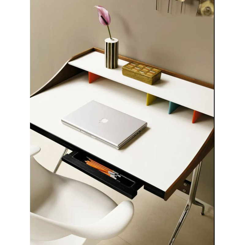 Italiano Walnut Veneer Office Desk