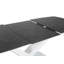 Melany Extendable Metal Base Dining Table