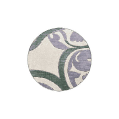 Tapis beige soyeux et moelleux