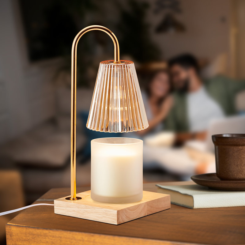13.8 in. Electric Tabletop Candle Warmer Lamp
