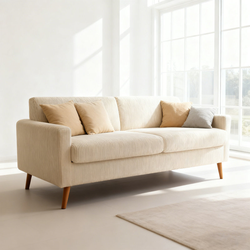 Canapé 68 po Mid-Century Modern, Gruau