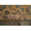 Tapis unique en laine orange de 8 pi 5 po x 11 pi 2 po années 1950