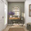 Miroir mural en bois Manwe-2123207110