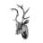 Elegant Decorative Wall Accessory, Silver, 10.2 x 15.0 x 6.7 Inches | 100% Polyester Material | Stylish Home Décor Piece for Living Room, Bedroom & Office | Enhance Your Space with Modern Charm-1599131870