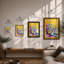 Water and Lime Modern - Framed Print-1619823391-1619823459