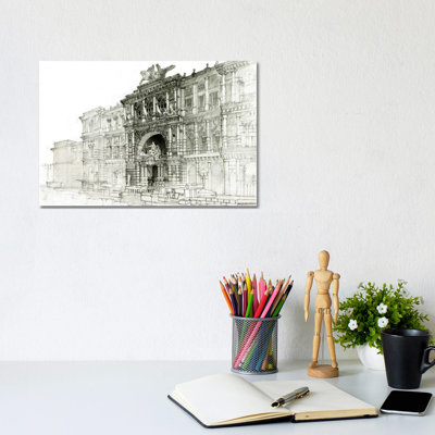 Old Roma by Maja Wronska - Wrapped Canvas Painting