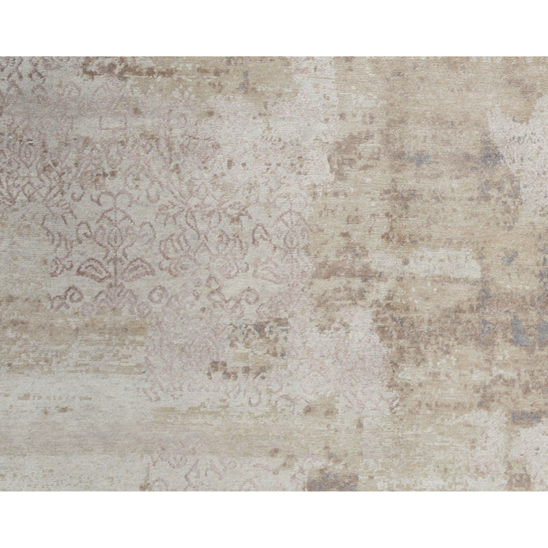 Himalayan Hand Woven Wool Abstract Area Rug