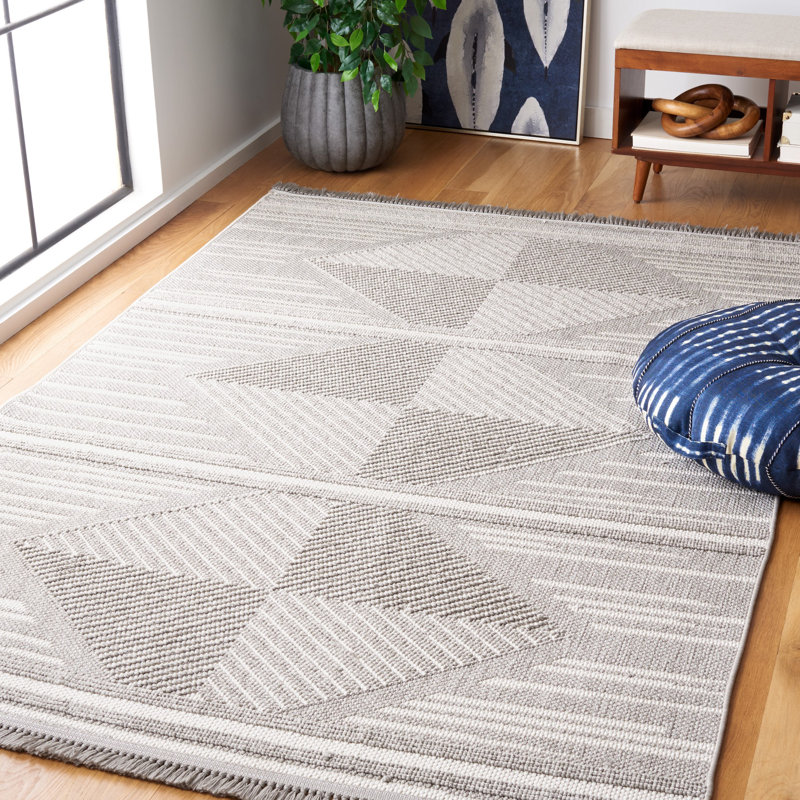 Inchierchiere Performance Geometric Rug, Rectangle 5'3" x 7'6"