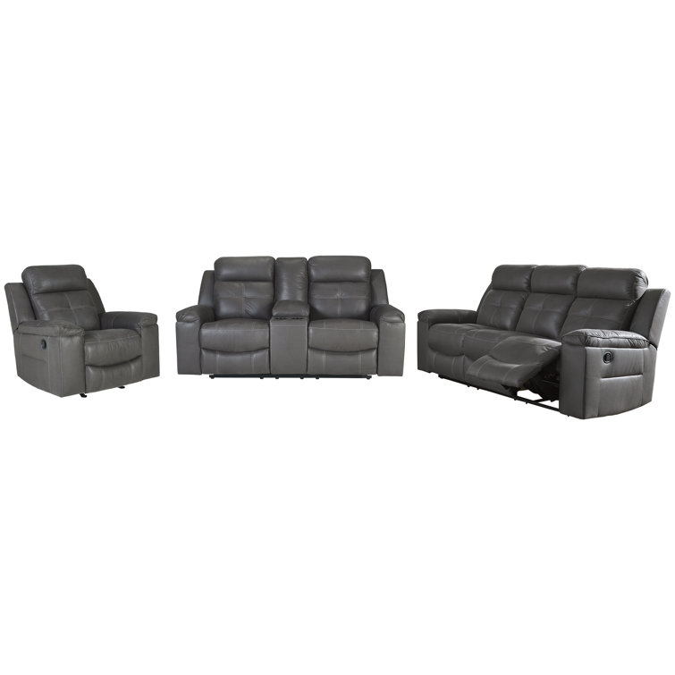 Ensemble de salon inclinable 3 pièces Dolme