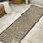 Haggerty Vintage Filigree Textured Weave Black/Khaki Indoor/Outdoor Rug-1883039411