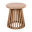 Table basse d'extérieur en bois d'acacia, table basse ronde-1300366411