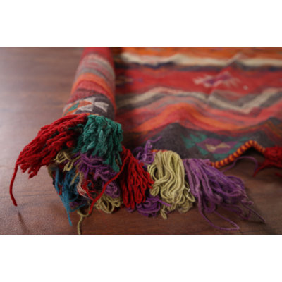 Flat Weave Tribal Kilim  Runner Rug 5x16