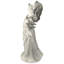 Statue de petite fille se prélassant dans la gloire de Dieu