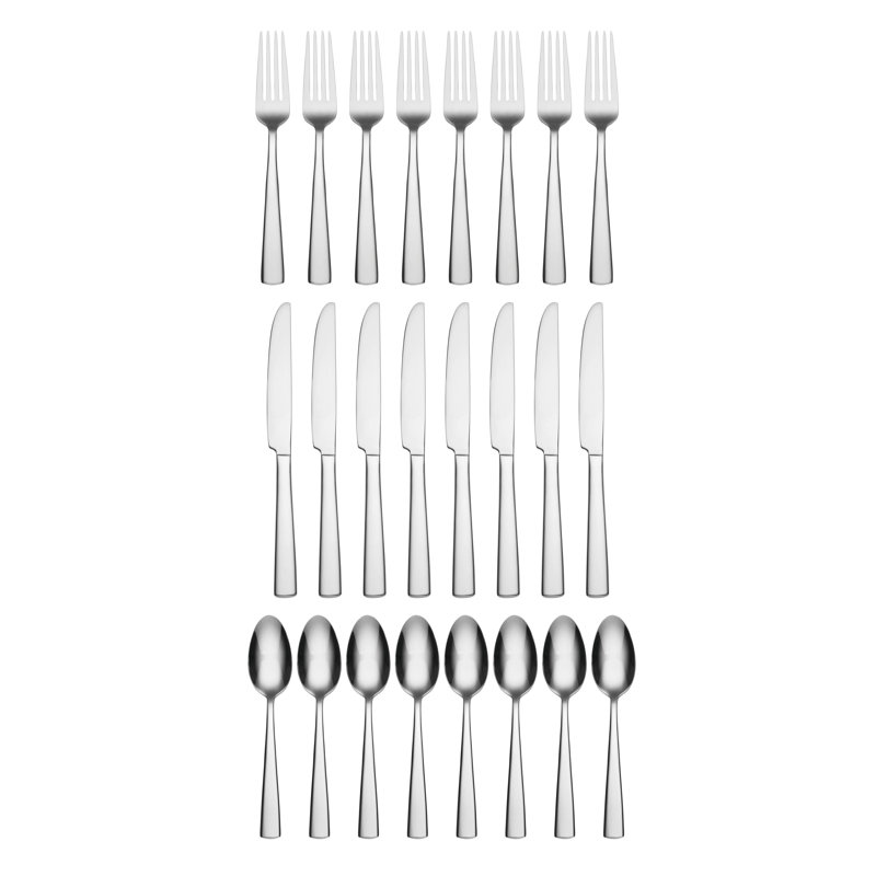 Chef's Table 24 Piece Flatware Set, Service for 8